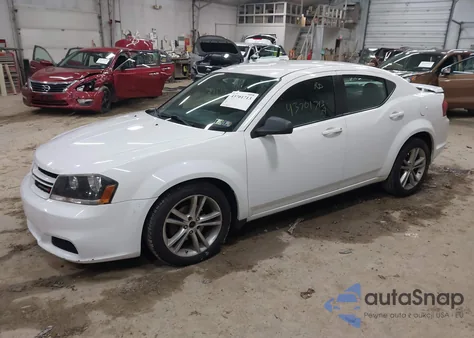2014 Dodge Avenger Se z USA, uszkodzony, nr VIN 1C3CDZAB8EN166805